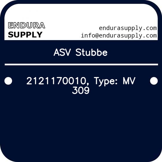 asv-stubbe-2121170010-type-mv-309