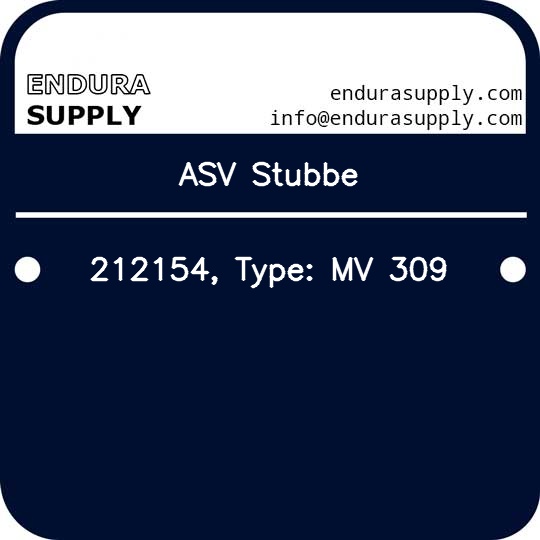 asv-stubbe-212154-type-mv-309