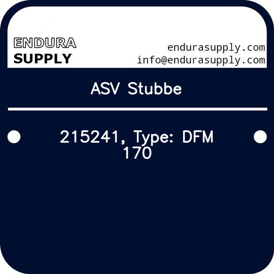 asv-stubbe-215241-type-dfm-170