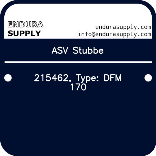 asv-stubbe-215462-type-dfm-170