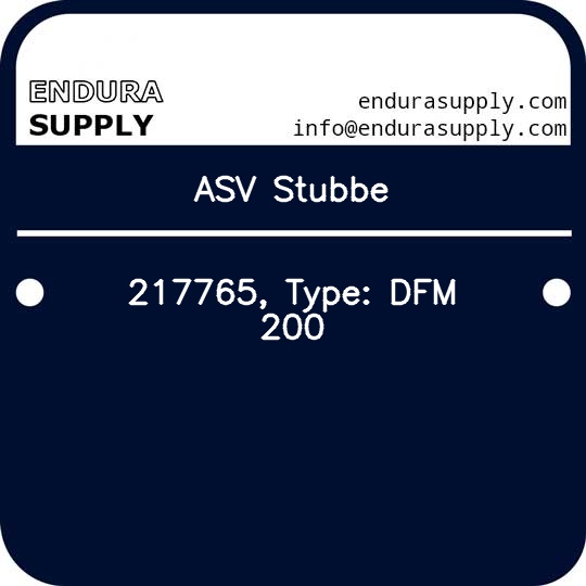 asv-stubbe-217765-type-dfm-200