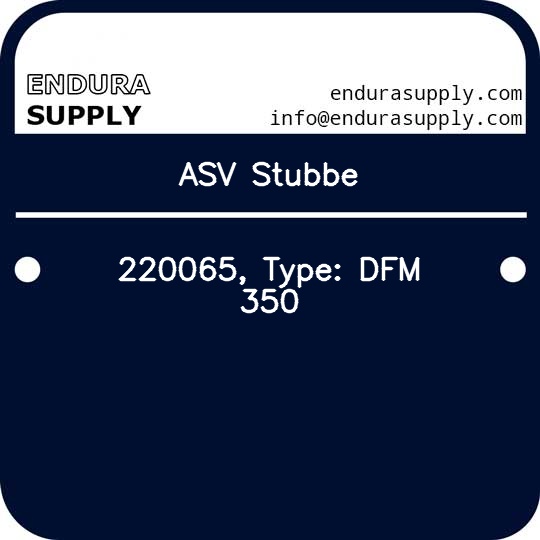 asv-stubbe-220065-type-dfm-350