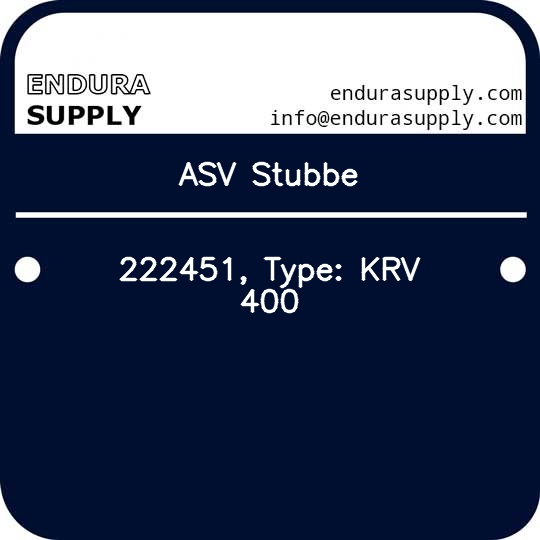 asv-stubbe-222451-type-krv-400