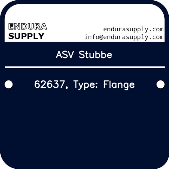 asv-stubbe-62637-type-flange