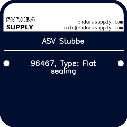 asv-stubbe-96467-type-flat-sealing