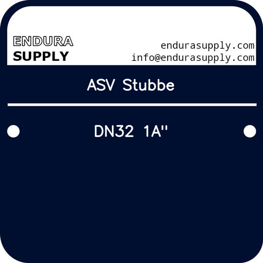 asv-stubbe-dn32-1a