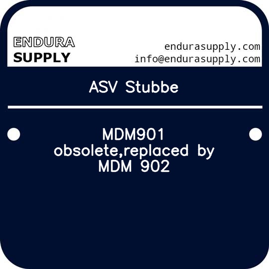 asv-stubbe-mdm901-obsoletereplaced-by-mdm-902