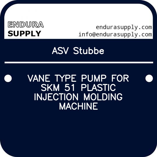 asv-stubbe-vane-type-pump-for-skm-51-plastic-injection-molding-machine