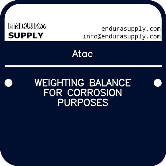 atac-weighting-balance-for-corrosion-purposes