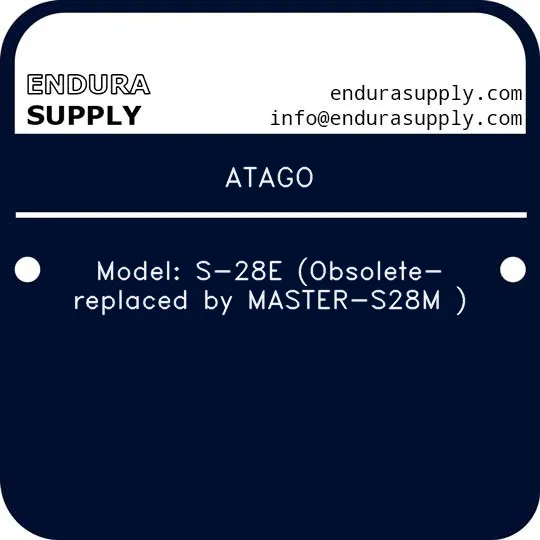 atago-model-s-28e-obsolete-replaced-by-master-s28m