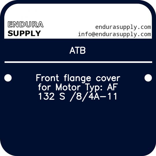 atb-front-flange-cover-for-motor-typ-af-132-s-84a-11