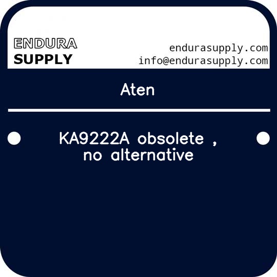 aten-ka9222a-obsolete-no-alternative