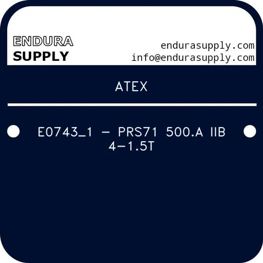atex-e0743_1-prs71-500a-iib-4-15t
