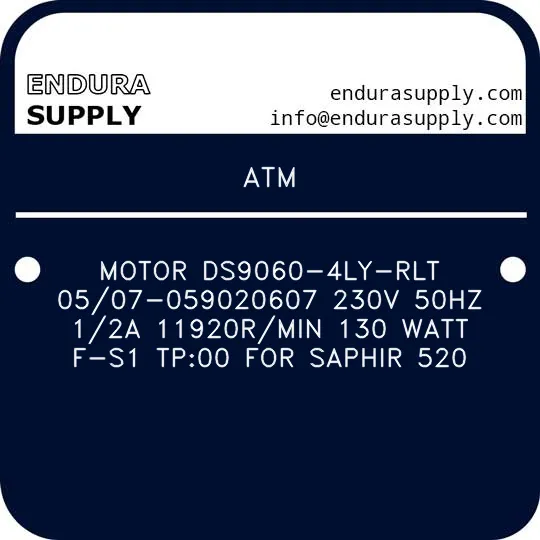 atm-motor-ds9060-4ly-rlt-0507-059020607-230v-50hz-12a-11920rmin-130-watt-f-s1-tp00-for-saphir-520