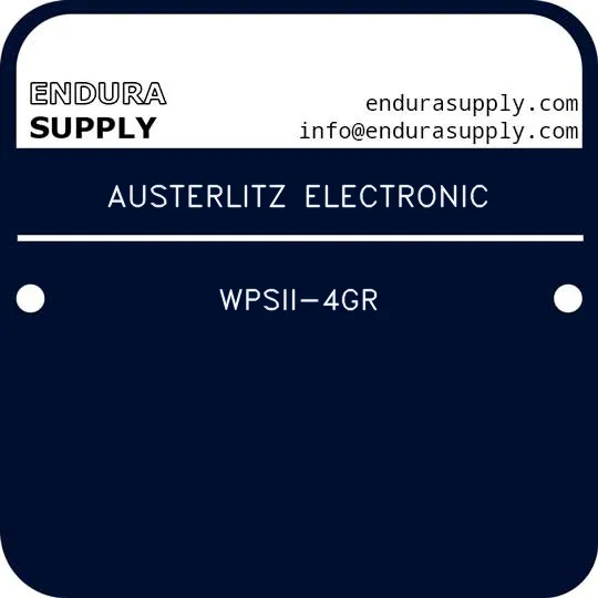 austerlitz-electronic-wpsii-4gr