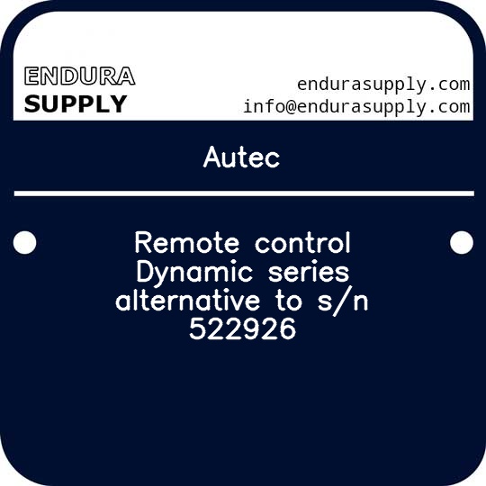 autec-remote-control-dynamic-series-alternative-to-sn-522926