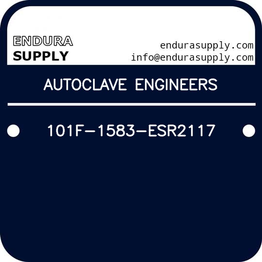 autoclave-engineers-101f-1583-esr2117