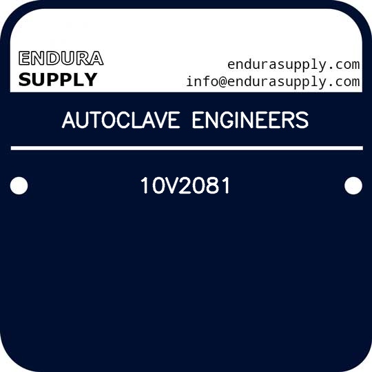 autoclave-engineers-10v2081