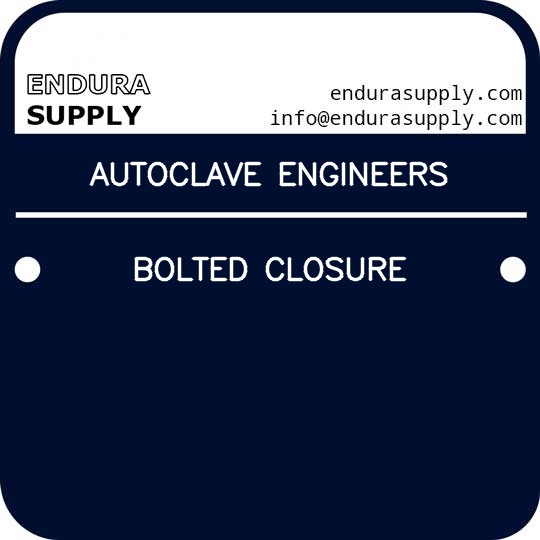 autoclave-engineers-bolted-closure