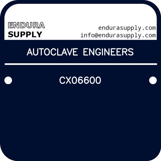 autoclave-engineers-cx06600