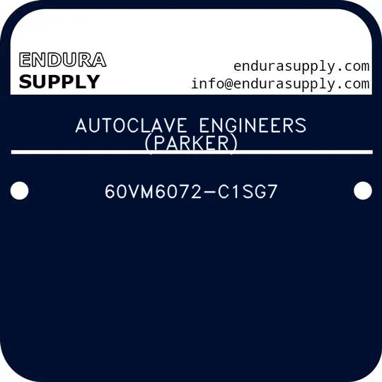 autoclave-engineers-parker-60vm6072-c1sg7