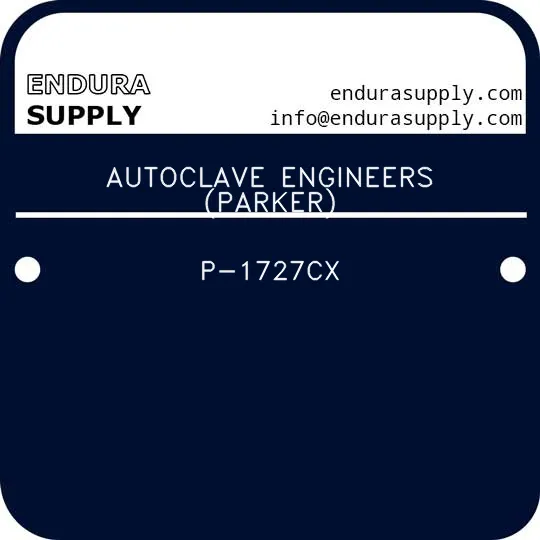 autoclave-engineers-parker-p-1727cx