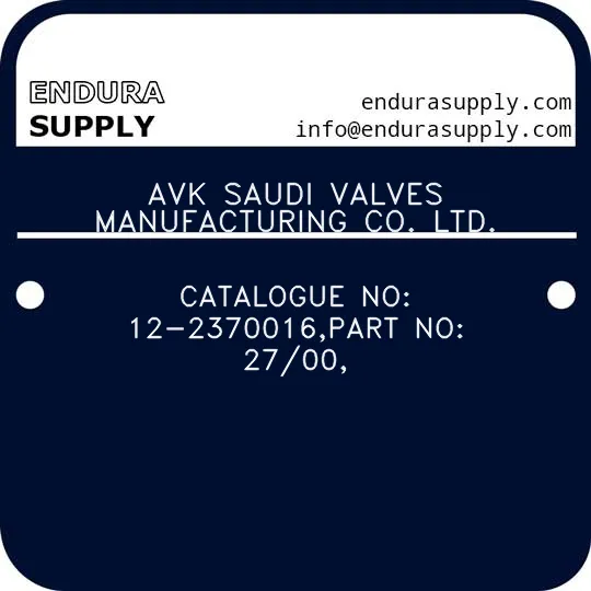 avk-saudi-valves-manufacturing-co-ltd-catalogue-no-12-2370016part-no-2700