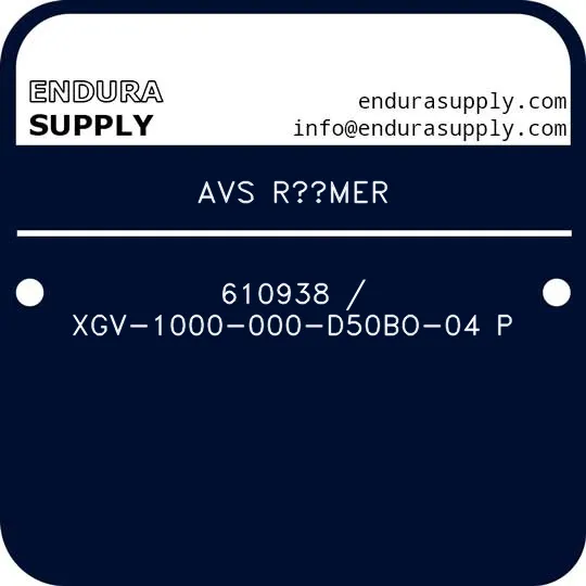 avs-romer-610938-xgv-1000-000-d50bo-04-p