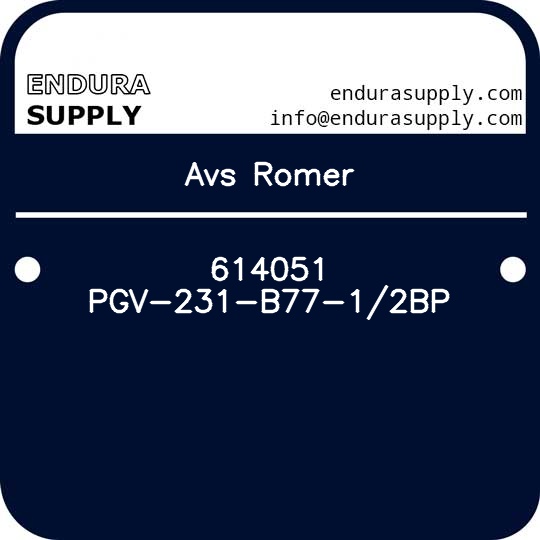 avs-romer-614051-pgv-231-b77-12bp