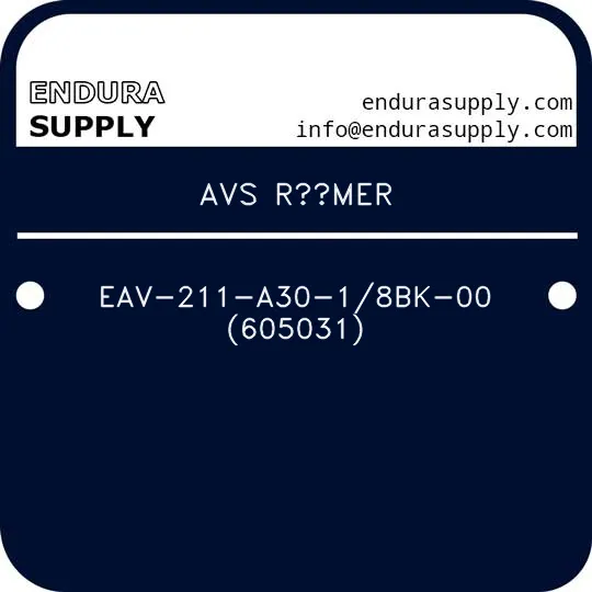 avs-romer-eav-211-a30-18bk-00-605031