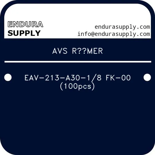 avs-romer-eav-213-a30-18-fk-00-100pcs