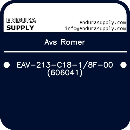 avs-romer-eav-213-c18-18f-00-606041