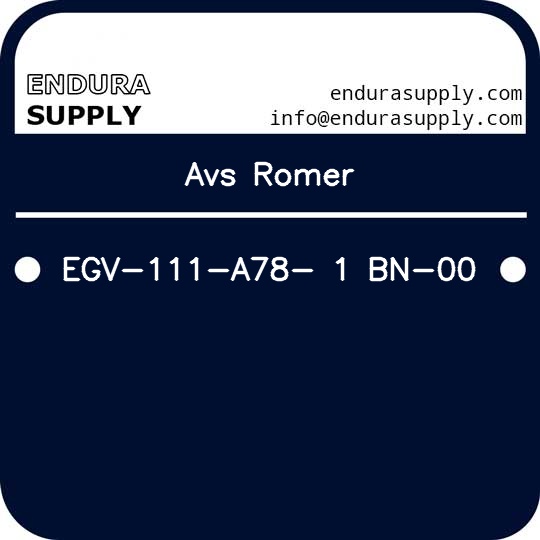 avs-romer-egv-111-a78-1-bn-00