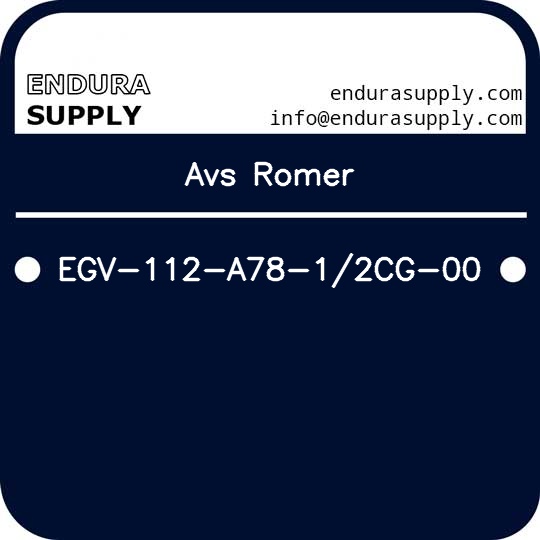 avs-romer-egv-112-a78-12cg-00