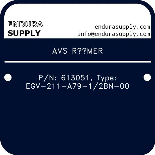 avs-romer-pn-613051-type-egv-211-a79-12bn-00