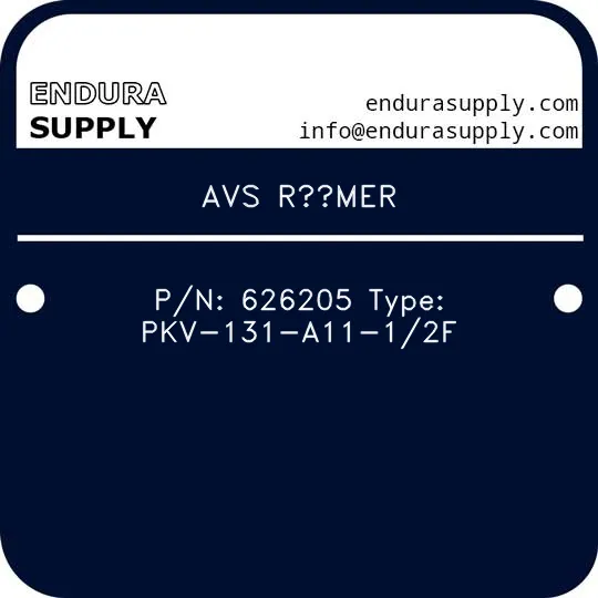 avs-romer-pn-626205-type-pkv-131-a11-12f