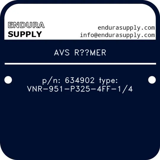 avs-romer-pn-634902-type-vnr-951-p325-4ff-14