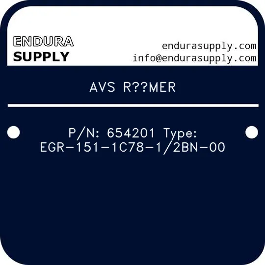 avs-romer-pn-654201-type-egr-151-1c78-12bn-00