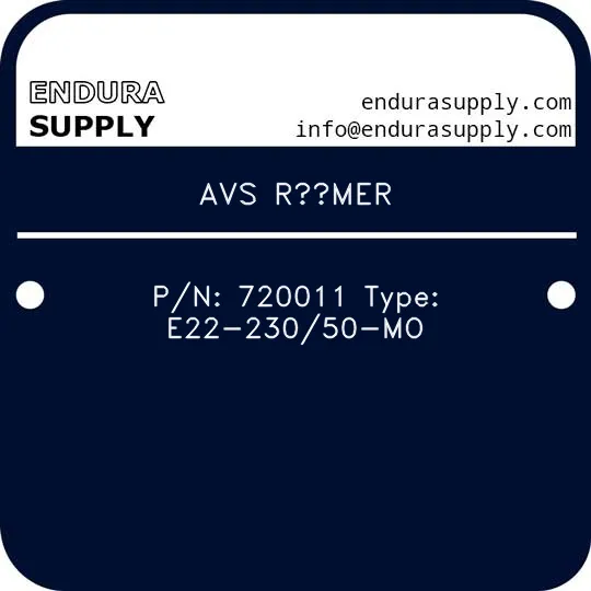 avs-romer-pn-720011-type-e22-23050-mo