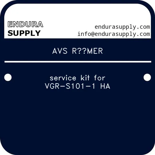 avs-romer-service-kit-for-vgr-s101-1-ha