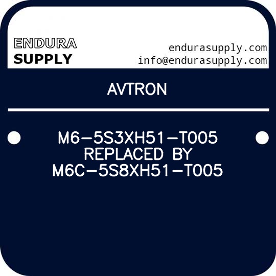 avtron-m6-5s3xh51-t005-replaced-by-m6c-5s8xh51-t005