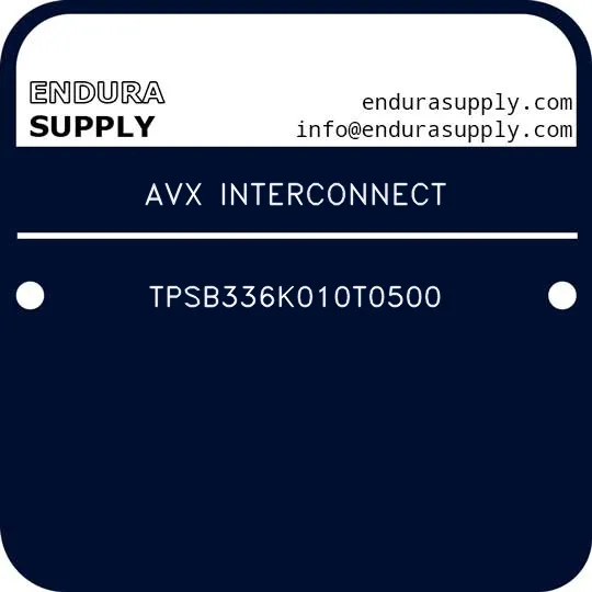 avx-interconnect-tpsb336k010t0500