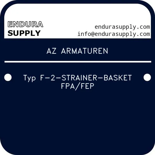 az-armaturen-typ-f-2-strainer-basket-fpafep