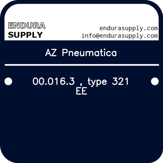 az-pneumatica-000163-type-321-ee