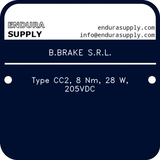 bbrake-srl-type-cc2-8-nm-28-w-205vdc
