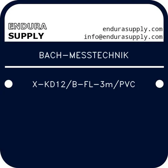 bach-messtechnik-x-kd12b-fl-3mpvc