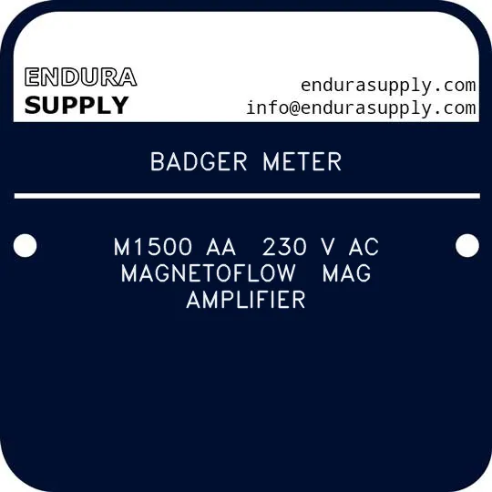 badger-meter-m1500-aa-230-v-ac-magnetoflow-mag-amplifier