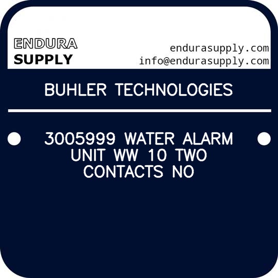 buhler-technologies-3005999-water-alarm-unit-ww-10-two-contacts-no