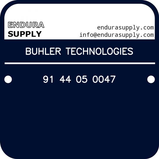 buhler-technologies-91-44-05-0047