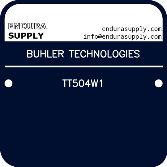 buhler-technologies-tt504w1
